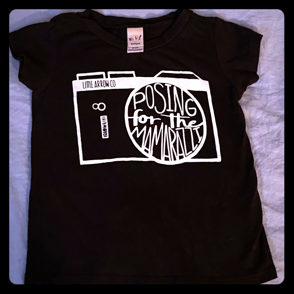 Little Arrow ‘Posing for Mamarazzi’ Toddler Shirt